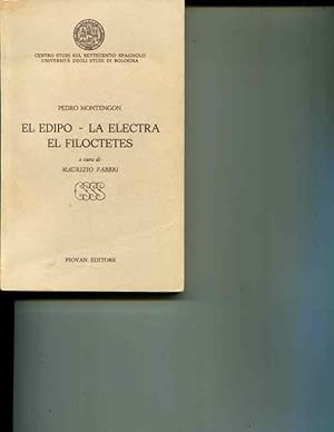 Immagine del venditore per El Edipo ; La Electra ; El Filoctetes : tragedias de Sofocles traducidas venduto da Orca Knowledge Systems, Inc.