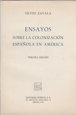 Ensayos sobre la colonización española en América.