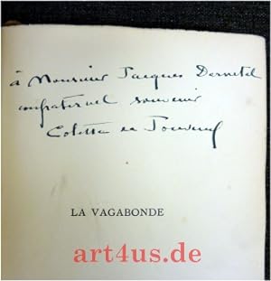 La Vagabonde : Portrait de l`auteur. Maîtres et jeunes d`aujourd`hui.