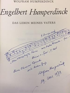 Image du vendeur pour Engelbert Humperdink. Das Leben meines Vaters. mis en vente par Bhrnheims Literatursalon GmbH