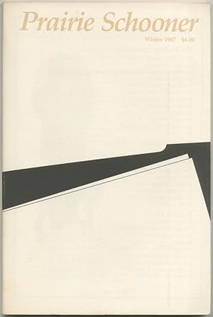 Bild des Verkufers fr Prairie Schooner - Winter 1987 (Volume 61, Number 4) zum Verkauf von Between the Covers-Rare Books, Inc. ABAA