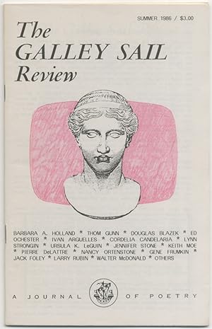 Immagine del venditore per The Galley Sail Review - Summer 1986 (Volume VII, Number 2, Issue 25) venduto da Between the Covers-Rare Books, Inc. ABAA