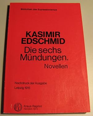 Bild des Verkufers fr Die sechs Mndungen. Novellen. zum Verkauf von HamlehBuch