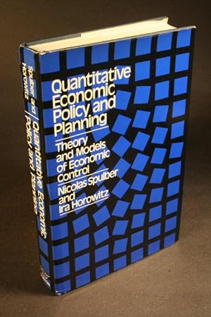 Seller image for Quantitative economic policy and planning: theory and models of economic control. for sale by Steven Wolfe Books