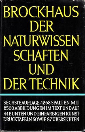 Bild des Verkufers fr Brockhaus der Naturwissenschaften und der Technik. zum Verkauf von Buchversand Joachim Neumann