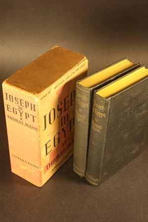 Seller image for Joseph in Egypt. Translated from the German for the first time by H. T. Lowe-Porter for sale by Steven Wolfe Books