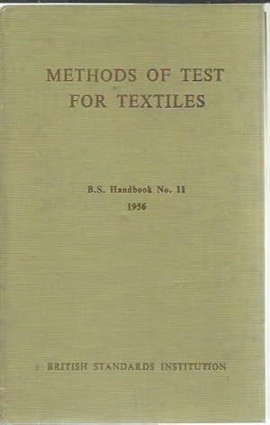 Methods of Test for Textiles.