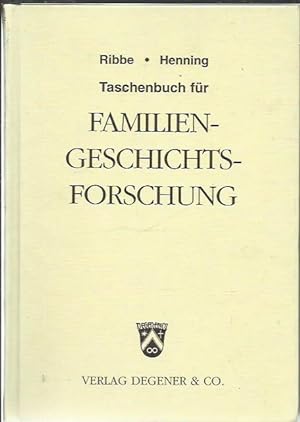 Immagine del venditore per Familiengeschichtsforschung venduto da Saintfield Antiques & Fine Books