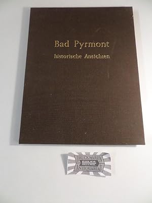 Bild des Verkufers fr Bad Pyrmont - Historische Ansichten [8 Radierungen]. zum Verkauf von Druckwaren Antiquariat