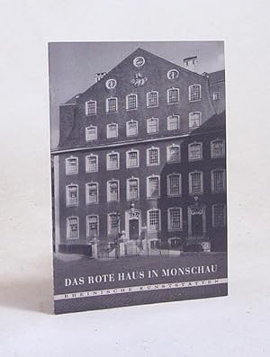 Imagen del vendedor de Das Rote Haus in Monschau / Paul Schoenen a la venta por Versandantiquariat Buchegger