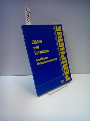 Seller image for Zhlen und verstehen. Anste zur Methodendiskussion. for sale by AphorismA gGmbH