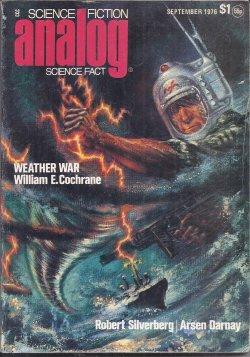 Immagine del venditore per ANALOG Science Fiction/ Science Fact: September, Sept. 1976 venduto da Books from the Crypt