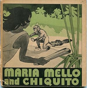 Maria Mello and Chiquito In a jungle in Brazil beside the biggest river in the world, Maria Mello...