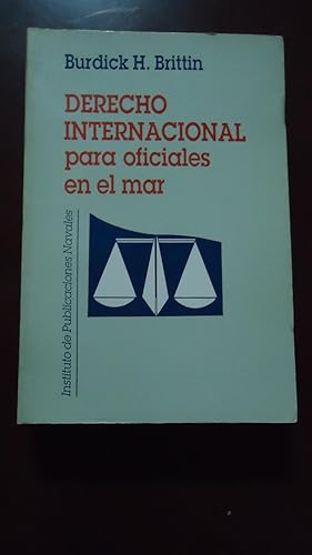 Immagine del venditore per DERECHO INTERNACIONAL PARA OFICIALES EN EL MAR venduto da Ernesto Juli�n Friedenthal