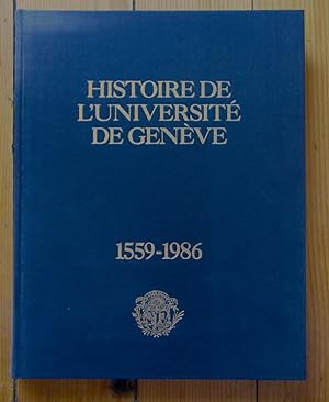 Histoire de l'Université de Genève 1559-1986