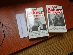 Immagine del venditore per Rahner, Karl: Im Gespr�ch. 2 Bde. venduto da suspiratio - online b�cherstube lic.phil h.b.