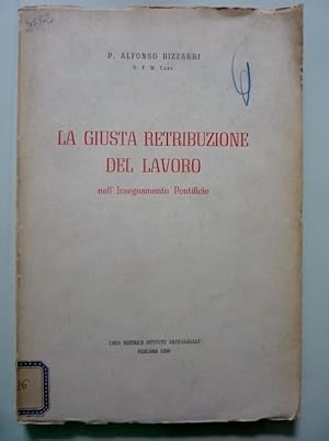 LA GIUSTA RETRIBUZIONE DEL LAVORO nell'Insegnamento Pontificio