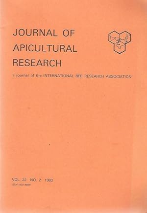 Journal of Apicultural Research. Volume 22. No. 2.