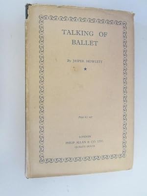 Imagen del vendedor de Talking Ballet a la venta por Goldstone Rare Books