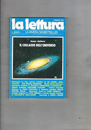Immagine del venditore per La Lettura, la rivista dei Bestseller mensile, disponiamo dal mese di gennaio al novembre del 1978. venduto da Libreria Gull�