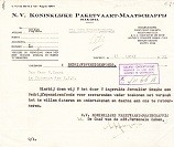 Imagen del vendedor de Brief KPM bedrijfspensioenfonds a la venta por nautiek