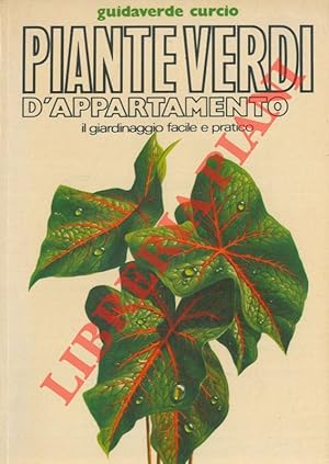 Bild des Verkufers fr Piante verdi d'appartamento. zum Verkauf von Libreria Piani