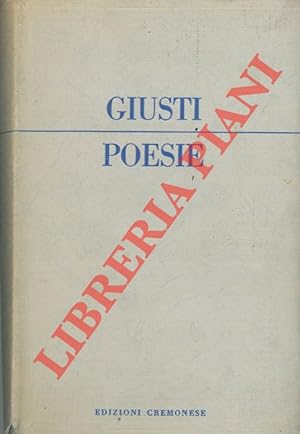 Bild des Verkufers fr Poesie. zum Verkauf von Libreria Piani