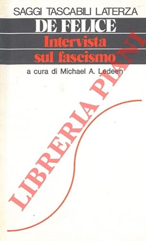 Bild des Verkufers fr Intervista sul fascismo. zum Verkauf von Libreria Piani