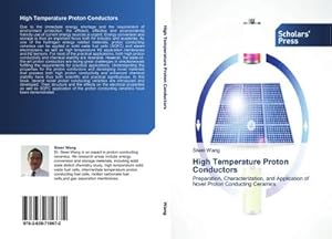 Image du vendeur pour High Temperature Proton Conductors mis en vente par BuchWeltWeit Ludwig Meier e.K.