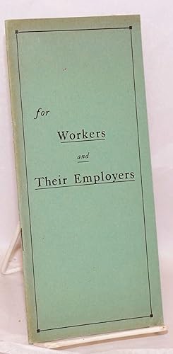 Image du vendeur pour Compromise methods of harmonizing the relations between workers and employers. A defense of premium and bonus plans of compensation mis en vente par Bolerium Books Inc.