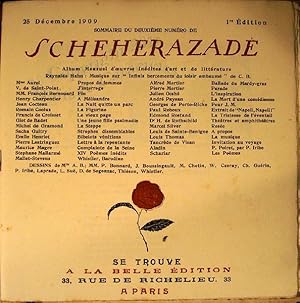 (Revue) Scheherazade N° 1.