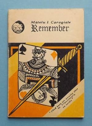 Image du vendeur pour Remember (Romanian Edition) mis en vente par ACCESSbooks