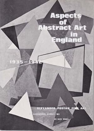 Imagen del vendedor de Aspects of Abstract Art in England 1935 - 1942. a la venta por Antiquariat Querido - Frank Hermann