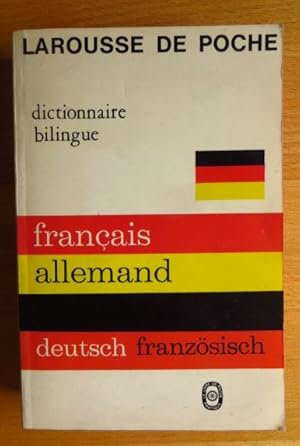 Bild des Verkufers fr Larousse de poche franais-allemand. par; Daniel Rocher zum Verkauf von Antiquariat Blschke