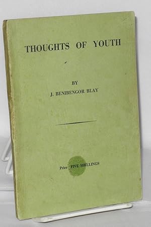 Imagen del vendedor de Thoughts of youth a la venta por Bolerium Books Inc.