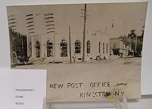 Kingston New York 1907 Post Office construction photo