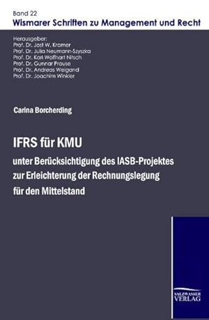 Immagine del venditore per IFRS fr KMU venduto da BuchWeltWeit Ludwig Meier e.K.