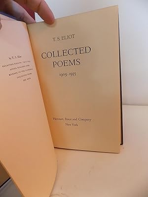 Collected Poems, 1909 - 1935