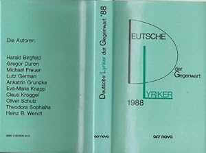 Deutsche Lyriker der Gegenwart - 1988.