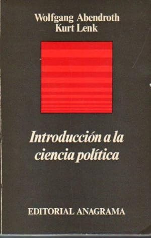 Immagine del venditore per INTRODUCCIN A LA CIENCIA POLTICA. Trad. Miguel Faber-Kaiser. venduto da angeles sancha libros