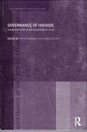 Immagine del venditore per Governance of HIV/AIDS venduto da Goulds Book Arcade, Sydney