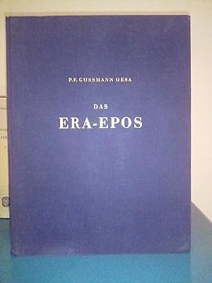 Bild des Verkufers fr Das Era-Epos zum Verkauf von Library of Religious Thought