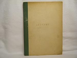 Immagine del venditore per Letters of Maria White (Mrs. James Russell) Lowell to Sophia (Mrs. Nathaniel) Hawthorne venduto da curtis paul books, inc.