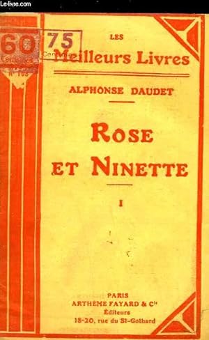 Seller image for ROSE ET NINETTE - MOEURS DU JOUR - TOME 1 for sale by Le-Livre