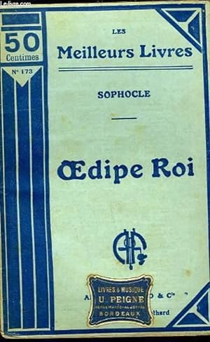 Seller image for OEDIPE ROI for sale by Le-Livre