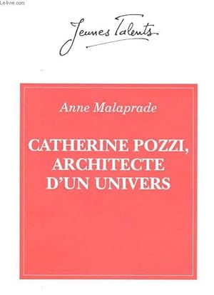 Immagine del venditore per CATHERINE POZZI, ARCHIECTE D'UN UNIVERS venduto da Le-Livre