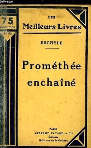 PROMETHEE ENCHAINE