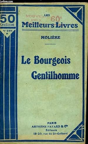 LE BOURGEOIS GENTILHOMME