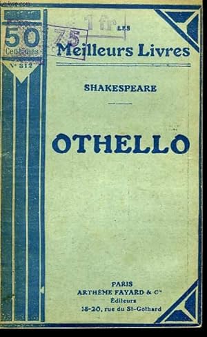 OTHELLO OU LE MORE DE VENISE