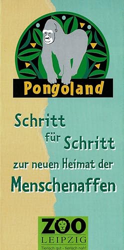 Seller image for Faltblatt: Pongoland - Schritt fr Schritt zur neuen Heimat der Menschenaffen for sale by Schueling Buchkurier